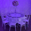 Location Centre de Table : Vase Transparent + Multicolore 60cm