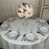 Location Centre de Table : Vase Sablier Transparent + Multicolore 60cm