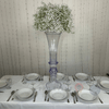 Location de Vase Balustre Transparent 80cm