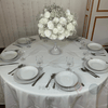 Location Boule de Fleurs Blanche 60cm