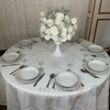 Location Boule de Fleurs Blanche 60cm