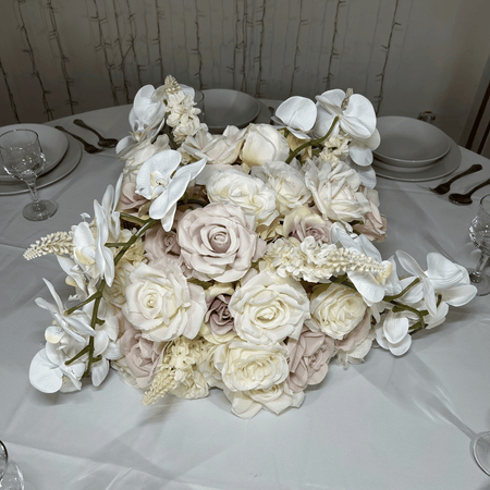 Location Boule de Fleurs Rosa 50cm