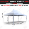Location Chapiteau Automatique 3x6m (Avec 6 lestages 20kg inclus)